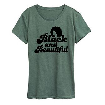 Plus Black and Beautiful Graphic Tee
