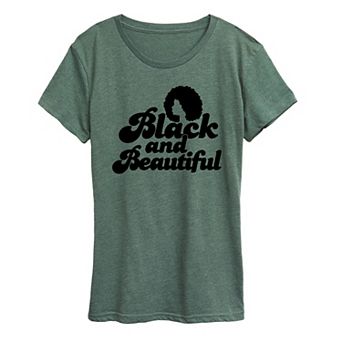 Plus Black and Beautiful Graphic Tee
