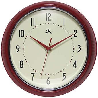 Infinity Instruments Retro Round Wall Clock