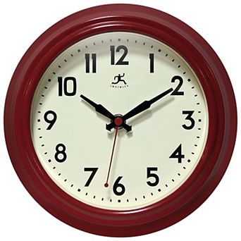 Infinity Instruments Retro Diner Wall Clock