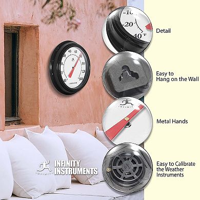 Infinity Instruments Essential Wall Thermometer