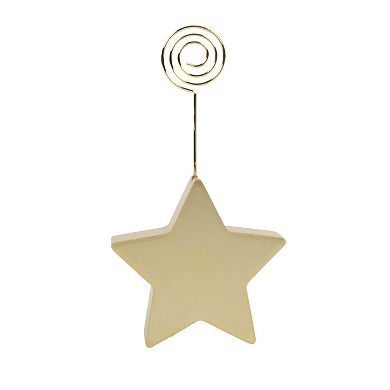 Congrats Star Shaped Photo Clip Table Decor