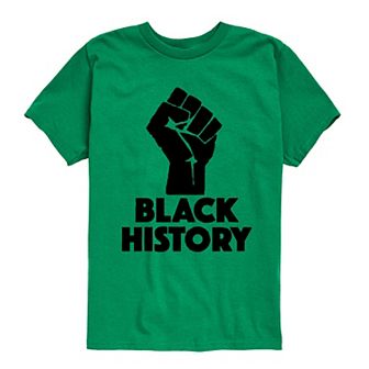 Boy's 8-20 Black History Power Graphic Tee
