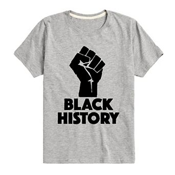 Boy's 8-20 Black History Power Graphic Tee