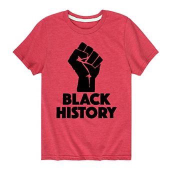 Boy's 8-20 Black History Power Graphic Tee