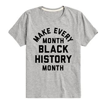 Boy's 8-20 Every Month Black History Month Graphic Tee