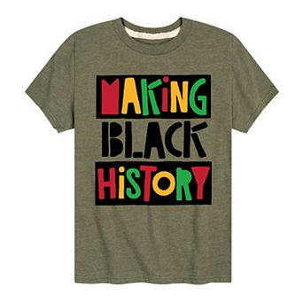 Boy's 8-20 Making Black History Graphic Tee