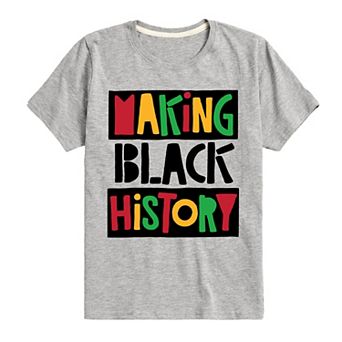 Boy's 8-20 Making Black History Graphic Tee