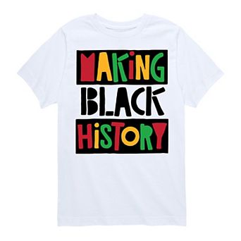 Boy's 8-20 Making Black History Graphic Tee