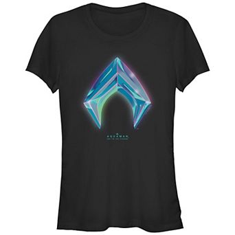 Juniors' Aquaman And The Lost Kingdom Crystal Graphic Tee