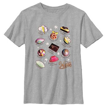 Boys 8-20 Wonka Chocolates Assortment Graphic Tee
