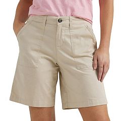 Kohls womens hot sale khaki shorts