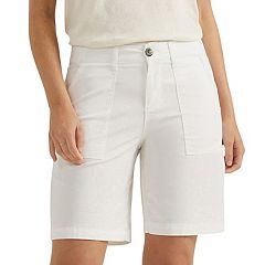 Kohls womens sales white shorts