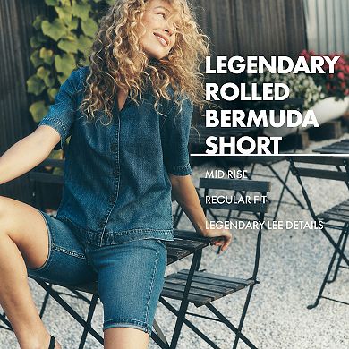 Women's Lee Legendary Rolled Bermuda Jean Shorts