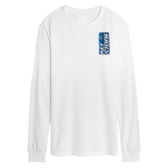 Men's Keystone Light Bottle Can Long Sleeve Graphic Tee