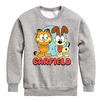 Boys 8-20 Garfield & Odie Doodle Fleece Sweatshirt