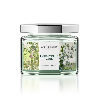 ScentWorx Eucalyptus Sage 8-oz. Candle Jar