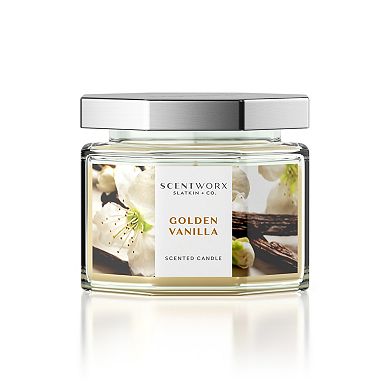 ScentWorx Golden Vanilla 8-oz. Candle Jar