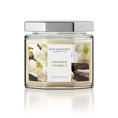ScentWorx Golden Vanilla 14.5-oz. Jar Candle