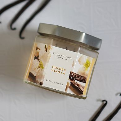 ScentWorx Golden Vanilla 14.5-oz. Jar Candle