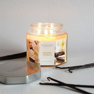 ScentWorx Golden Vanilla 14.5-oz. Jar Candle