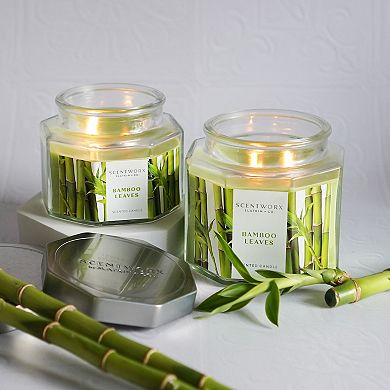 ScentWorx Bamboo Leaves 14.5-oz. Jar Candle