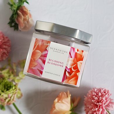 ScentWorx Blushing Blossoms 14.5-oz. Jar Candle