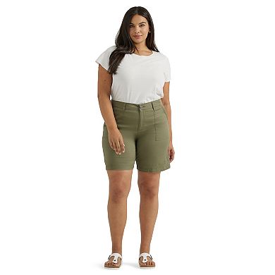 Plus Size Lee FLEX TO GO Utility Bermuda Shorts