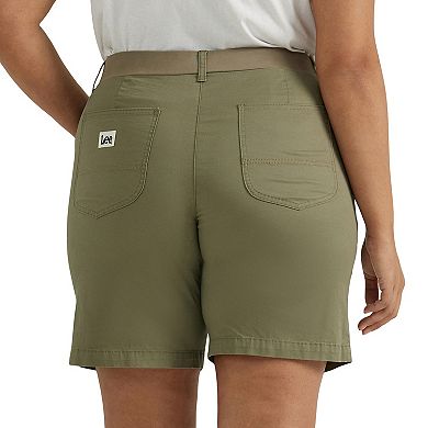 Plus Size Lee FLEX TO GO Utility Bermuda Shorts