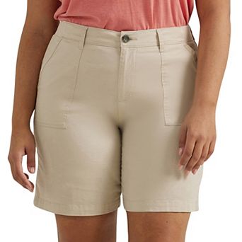 Plus Size Lee FLEX TO GO Utility Bermuda Shorts