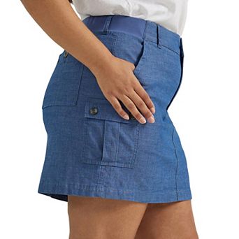 Plus Size Lee FLEX TO GO Cargo Skort