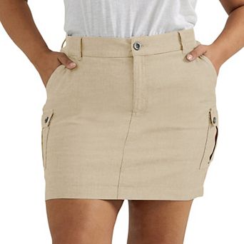 Plus Size Lee FLEX TO GO Cargo Skort