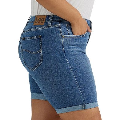 Plus Size Lee Legendary Rolled Bermuda Jean Shorts