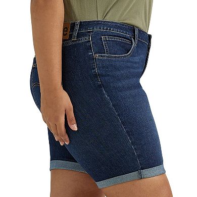 Plus Size Lee Legendary Rolled Bermuda Jean Shorts