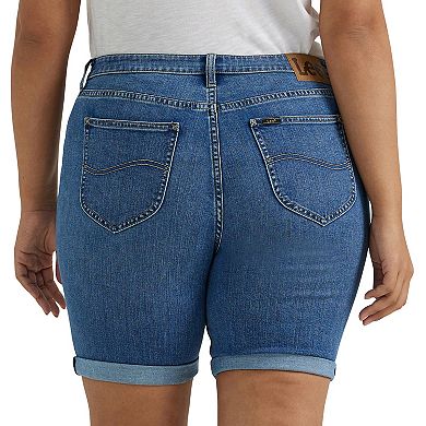 Plus Size Lee Legendary Rolled Bermuda Jean Shorts