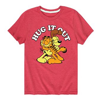 Boys 8-20 Garfield Hug It Out Graphic Tee