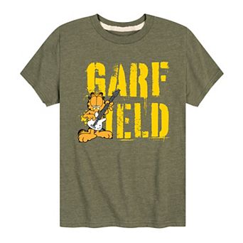 Boys 8-20 Garfield Grunge Graphic Tee