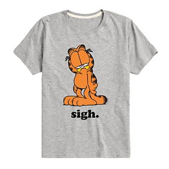 Boys 8-20 Garfield Sigh Graphic Tee