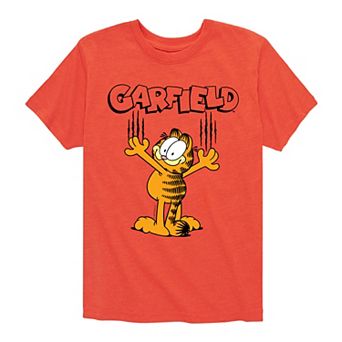 Boys 8-20 Garfield Scratches Graphic Tee