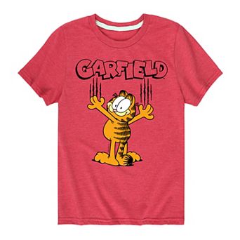 Boys 8-20 Garfield Scratches Graphic Tee