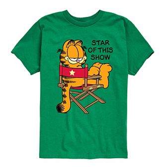 Boys 8-20 Garfield Star Of This Show Graphic Tee