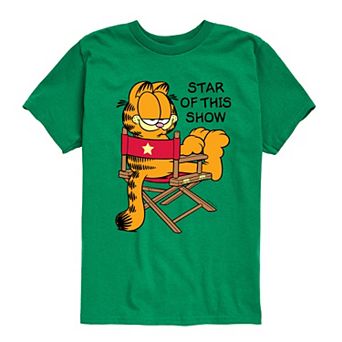 Boys 8-20 Garfield Star Of This Show Graphic Tee