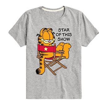 Boys 8-20 Garfield Star Of This Show Graphic Tee