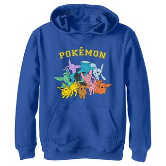 Boys 8-20 Pokémon Eeveelutions Group Graphic Hoodie