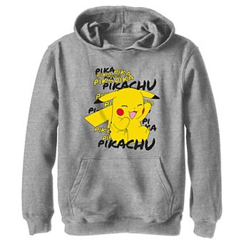Boys 8-20 Pokémon Pikachu Laughing Graphic Hoodie