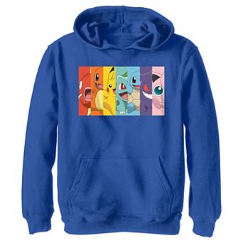 Boys 8-20 Pokémon Rainbow Stripes Graphic Hoodie