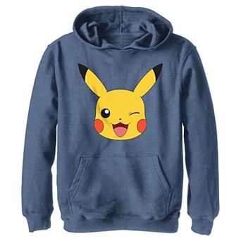 Boys 8-20 Pokémon Pikachu Winking Face Graphic Hoodie