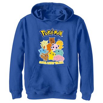 Boys 8-20 Pokémon Assortment Gotta Catch 'Em All Graphic Hoodie