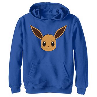 Boys 8-20 Pokémon Eevee Face Graphic Hoodie