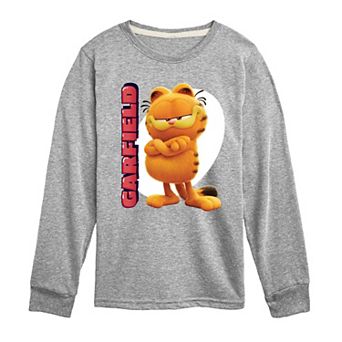 Boys 8-20 Garfield Movie Long Sleeve Graphic Tee